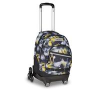 Seven Trolley Scuola Comby 8 Ruote GOLDEN PAINT, Grigio, 31 L, Scomponibile, Uso Zaino, Tasche multiuso, Tasca porta pc, Struttura pieghevole, Barra telescopica, Scuola elementare e media, Bambini