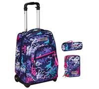 Seven Trolley Scuola Fisso + Astuccio 3 Zip + Portpenne