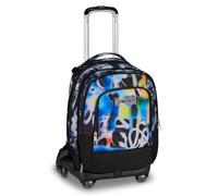 Seven Trolley Scuola Jack 8 Ruote Detach BUZZY NOTE BOY, Multicolor, 43 L, Scomponibile, Zainetto staccabile, 4 in 1, Cross-over System, Multifunzione, Scuola elementare e media, Bambini, Ragazzi