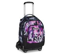 Seven Trolley Scuola Jack 8 Ruote Detach BUZZY NOTE GIRL, Nero, 34 L, Scomponibile, Zainetto staccabile, 4 in 1, Cross-over System, Tasche multifunzione, Scuola elementare e media, Bambina, Ragazza,