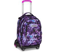 Seven Trolley Scuola Jack 8 Ruote Detach LOVEPASS, Viola, 34 L, Scomponibile