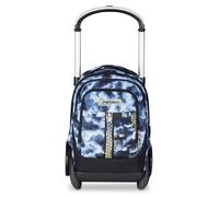 Seven Trolley Scuola Sganciabile Tyre, Grigio, Zaino Con Carrello Sganciabile Da 40 Litri Di Capacità, Maxi Ruote e Crossover System, Maneggevole e Resistente, Scuole Elementari e Medie, Bambin0