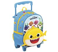 Seven Trolley Small Baby Shark, Blu e Giallo, Scuola e Tempo Libero