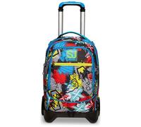 SEVEN - Trolley Zaino JACK 2 Ruote GRITZLED BOY Capacit 34 Litri
