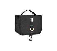 Seven Trousse Juventus Appendibile con Gancio e Tasche Interne in Rete, 22 x 17 x 9 cm, Chiusura a Strappo, Scomparto con Zip, in Poliestere, per Sport, Viaggi e Tempo Libero, Idea Regalo