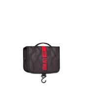 Seven Trousse Viaggio A.C. Milan, Nero, Appendibile, Scomparto con zip, Tasca Interna con rete, Per bambini, Ragazzi e adulti, Tempo libero, Calcio, Prodotto ufficiale
