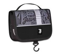 Seven Trousse Viaggio Juventus, Nero, Appendibile, Scomparto con zip, Tasca Interna con rete, Per bambini, Ragazzi e adulti, Tempo libero, Calcio, Prodotto ufficiale