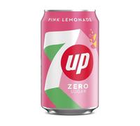 Seven Up ZERO Pink Lemonade 24 Lattine da 330ml