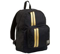 Seven Zaino Monoscomp.yub Metal Stripes, Zaino Unisex - Adulto, Nero (Nero), Taglia unica