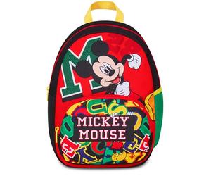 Seven Zainetto Asilo Mickey Mouse, Rosso, Confortevole e Colorato, 14 Litri, Zainetto Asilo e Tempo Libero, per Bambino
