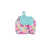 Seven Zainetto Camomilla TROPIC FLOWER, Azzurro, Spallacci regolabili, Chiusura con coulisse, Tempo libero, Viaggi, Idea regalo bambina