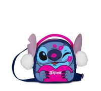 Seven Zainetto LILO & STITCH all is bright per bambine, orecchie e pon pon, Tracolla regolabile e amovibile,Zaino asilo, Bambina, Prodotto ufficiale, Idea regalo
