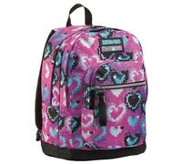 Seven Zaino Scuola New Fit, Rosa, Glossy Girl, Zaino Doppio Scomparto, con Tasca Porta Borraccia, Maxi Capienza, Scuola, Bambine e Ragazze