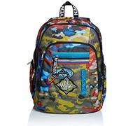 Zaino Advanced SEVEN - ADVENTURE CAMO, Verde Militare, Doppio Scomparto