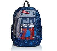 Zaino Advanced SEVEN - STREET PLAYER, Blu, Doppio Scomparto