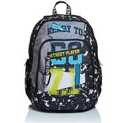 Zaino Advanced SEVEN - STREET PLAYER, Nero, Doppio Scomparto