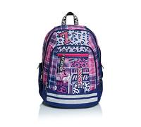 Seven Zaino Advanced, Doppio Scomparto, Tasca porta pc, Tasche multifunzione, Scuola e tempo libero, Bambini e ragazzi