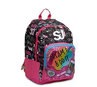 Zaino Scuola SJ Advanced - Dream & Do Girl - Bambina - Doppio Scomparto - Multicolore - Flip System
