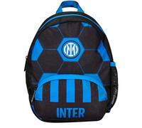 Seven Zaino Asilo Small, F.C. INTER Calcio, Nero Blu - Tasche Laterali Porta Borraccia, Tasca Frontale, Zainetto Asilo Bambino - Zaino Scuola Kid
