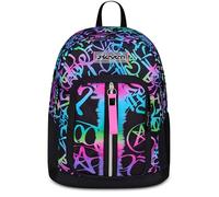 Seven Zaino Doppio Scomparto New Fit, Viola, Tasca Porta Borraccia, Maxi Capienza, Schienale Preformato, Zaino Scuola, Bambina e Ragazza