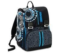 Seven Zaino Estensibile Big Colorsnake. 28 Litri, Grigio, Sdoppiabile, Scuola & Tempo Libero