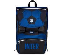 Seven Zaino Estensibile Inter, Doppio Scomparto, Blu, 24 L, Zip laterali, Tasca frontale, Tasca laterale portaborraccia, Scuola elementare e media, Bambino, Ragazzo, Calcio, Prodotto ufficiale
