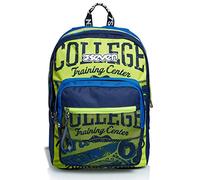 Zaino Extra Fit Seven, Bright College, Blu, Doppio Scomparto, Scuola e Tempo Lib