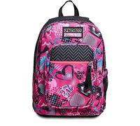 Seven Zaino New Fit Seven, Glamheart Girl, Viola, Doppio Scomparto, Scuola e Viaggio, Zaino Bambine e ragazze