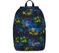Seven Zaino Imusicpack, Cuffie Wireless Incluse, Tasca Porta PC, Tasca Frontale, Scuola e Tempo Libero, Acid Green, Ragazze e Ragazzi, verde/blu
