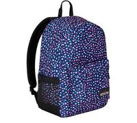 Seven Zaino Monoscomparto IschoolPack, Viola e Rosa, Con Pawer Banck integrato e Usb Plug, Tasca Porta Borraccia, Zaino Scuola e Viaggio, Bambini e Ragazzi.