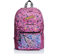 Seven Zaino Outsize STARRY RAINBOW, Rosa, Doppio Scomparto