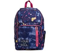 SEVEN Zaino POINT OUT - LOVE YOUR SOUL - BLUE - TAGLIA UNICA