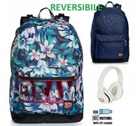 Seven zaino reversibile THE DOUBLE DREAM 201002061 + cuffie WIRELESS