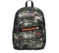 Seven Zaino Scuola Adavanced Detach, Verde, Lightventure, Doppio Scomparto Con Tasca Staccabile Uso Zainetto, Tasca Porta PC, Tasca Porta Borraccia, Zaino Medie e Superiori, Bambino Ragazzo