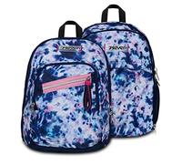 Seven Zaino Scuola Advanced Detach a Doppio Scomparto con Tasca Porta PC Portatile e Tasca Porta Borraccia, Unisex-Bambini e Ragazzi