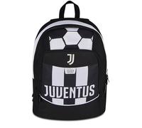 Seven Zaino Scuola Advanced Juventus, Doppio Scomparto, Nero, 29 L, Tasca laterale portaborraccia, Scomparto porta pc, Scuola elementare e media, Bambini e ragazzi, Calcio, Prodotto ufficiale