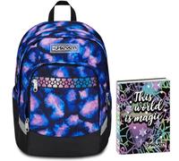 Seven Zaino Scuola Advanced Plus, Viola, Purple Spot, Ragazza + Diario 12 Mesi