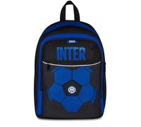 Seven Zaino Scuola Doppio Scomparto Inter, Blu, 26 L, Tasca frontale, Tasca laterale portaborraccia, Scuola elementare e media, Bambini e ragazzi, Calcio, Prodotto ufficiale