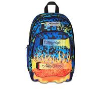 Seven Zaino Scuola Dual, Blu, Doppio Scomparto Da 31 L, Con Tasca Per PC, Tasca Per Borraccia e Tasca Con Organizer, Zaino Scuola Media e Superiore, Zaino Ragazzo