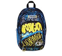 Seven Zaino Scuola Dual, Blu Giallo, Doppio Scomparto,31 L, Con Tasca Per PC, Tasca Per Borraccia e Tasca Con Organizer, Scuola Media e Superiore, Zaino Ragazzo
