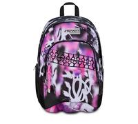 Seven Zaino Scuola Dual BUZZY NOTE GIRL, Doppio Scomparto, Grigio, 32 L, Multifunzione, Tasca attrezzata, Tasca laterale porta borraccia, Scomparto porta pc, Scuola media e superiore, Bambina, Ragazza