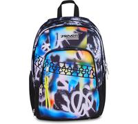 Seven Zaino Scuola Dual Detach BUZZY NOTE BOY, Multicolore, 32 L, Doppio Scomparto, Zaino Staccabile, Tasca con organizer, Scomparto porta pc, Scuola media e superiore, Bambini, Ragazzi
