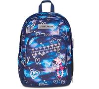 Seven Zaino scuola Dual Detach - Doppio scomparto 32 L, tasca PC, tasca borraccia - Viola Fucsia