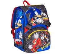 Sonic The Hedgehog Speed Zaino Scuola Sdoppiabile Big 24 Litri
