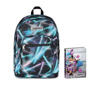 Seven Zaino Scuola FREETHINK, Doppio Scomparto, Blu, 34 L, Bambini, Ragazzi Diario Datato Scuola 12 Mesi, 13,6 x 18,3 cm, 352 Pagine