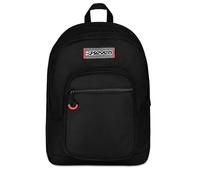 Seven Zaino Scuola Freethink, Nero, Doppio Scomparto Con Tasca per PC e Tasca per Borraccia, 34 L, Scuola Media e Superiore, Zaino Ragazzo e Ragazza