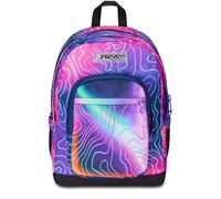 Seven Zaino Scuola Freethink, Rosa, Mapset Girl, Zaino Doppio Scomparto, Tasca
