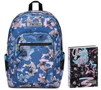 Seven Zaino Scuola Freethink, Viola Blu, Ragazza + Diario 12 Mesi