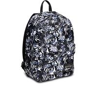 Seven Zaino Scuola Ischoolpack, Nero Fantasia, Zaino Mono Scomparto con Power Bank Incluso, USB Plug, Tasca Porta Tablet e Tasca Porta Telefono, Scuola & Tempo libero, Unisex