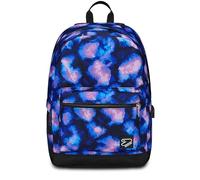 Seven Zaino Scuola Pro Estensibile The Double, Viola Fucsia, Zaino Mono Scomparto Con Power Bank Incluso, USB Plug, Tasca Porta PC e Tasca Porta Borraccia, Zaino Medie Superiori, Ragazza